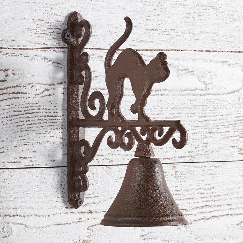 Cast Iron Door Bell - Cat