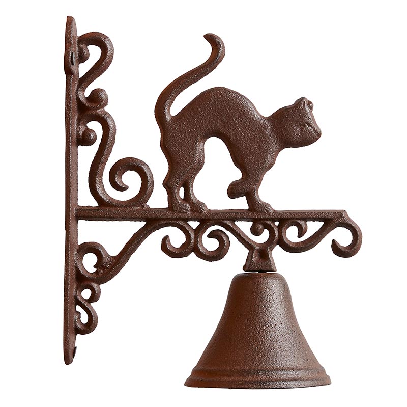 Cast Iron Door Bell - Cat